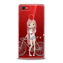 Lex Altern TPU Silicone Oppo Case Cute Girl Theme