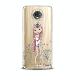 Lex Altern TPU Silicone Motorola Case Cute Girl Theme