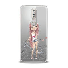 Lex Altern TPU Silicone Nokia Case Cute Girl Theme