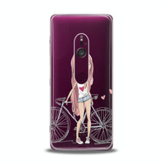 Lex Altern TPU Silicone Sony Xperia Case Cute Girl Theme