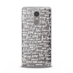 Lex Altern White Quotes Theme Lenovo Case