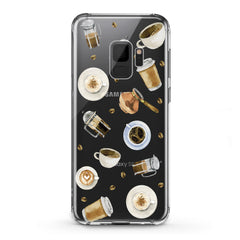 Lex Altern TPU Silicone Samsung Galaxy Case Cappuccino Print