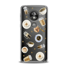 Lex Altern TPU Silicone Motorola Case Cappuccino Print