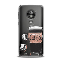 Lex Altern TPU Silicone Motorola Case Morning Coffe