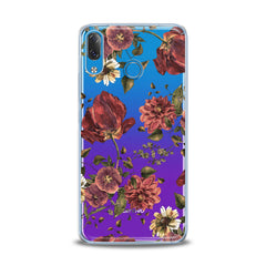 Lex Altern TPU Silicone Lenovo Case Painted Red Flowers