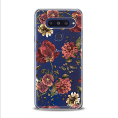 Lex Altern TPU Silicone LG Case Painted Red Flowers