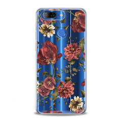 Lex Altern TPU Silicone Lenovo Case Painted Red Flowers