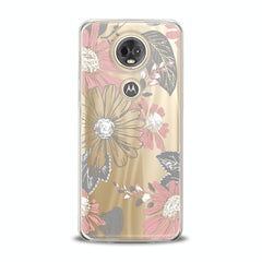 Lex Altern TPU Silicone Motorola Case Floral Printed Pattern