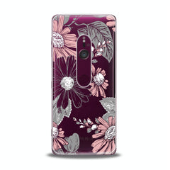 Lex Altern TPU Silicone Sony Xperia Case Floral Printed Pattern