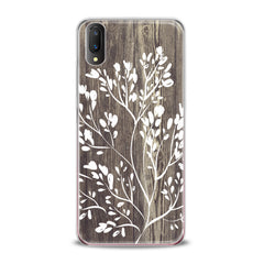 Lex Altern TPU Silicone VIVO Case White Tree Pattern