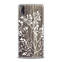 Lex Altern TPU Silicone VIVO Case White Tree Pattern