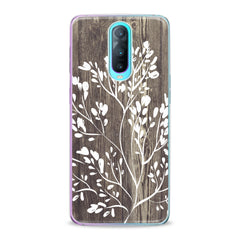 Lex Altern White Tree Pattern Oppo Case