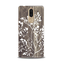 Lex Altern White Tree Pattern Lenovo Case