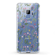 Lex Altern TPU Silicone Samsung Galaxy Case Gentle Wildflowers