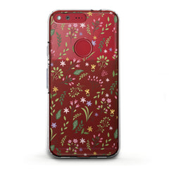 Lex Altern TPU Silicone Google Pixel Case Gentle Wildflowers