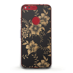 Lex Altern TPU Silicone Google Pixel Case Beautiful Painted Flowers