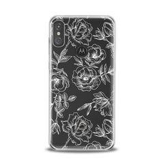 Lex Altern TPU Silicone Motorola Case White Roses Print