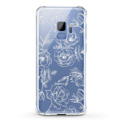 Lex Altern TPU Silicone Samsung Galaxy Case White Roses Print