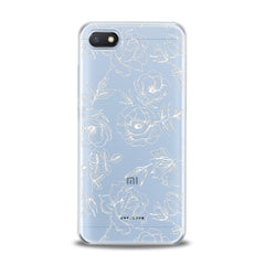 Lex Altern TPU Silicone Xiaomi Redmi Mi Case White Roses Print