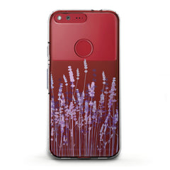 Lex Altern TPU Silicone Google Pixel Case Cute Lavender Blossom