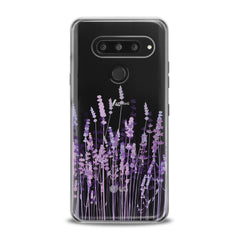 Lex Altern TPU Silicone LG Case Cute Lavender Blossom