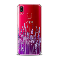 Lex Altern TPU Silicone VIVO Case Cute Lavender Blossom