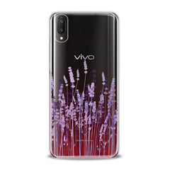 Lex Altern TPU Silicone VIVO Case Cute Lavender Blossom