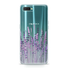 Lex Altern TPU Silicone Oppo Case Cute Lavender Blossom