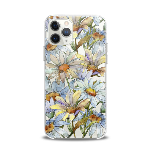 Lex Altern TPU Silicone iPhone Case Watercolor Daisies