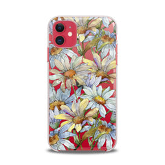 Lex Altern TPU Silicone iPhone Case Watercolor Daisies