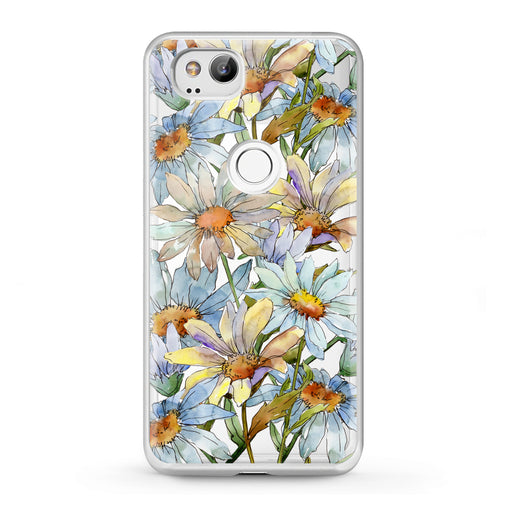 Lex Altern Google Pixel Case Watercolor Daisies