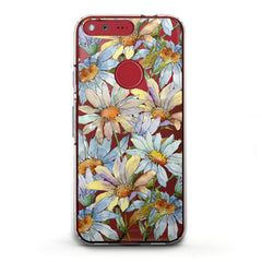 Lex Altern TPU Silicone Google Pixel Case Watercolor Daisies