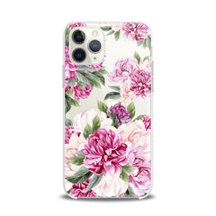 Lex Altern TPU Silicone iPhone Case Awesome Peonies Pattern