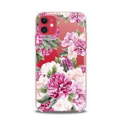 Lex Altern TPU Silicone iPhone Case Awesome Peonies Pattern