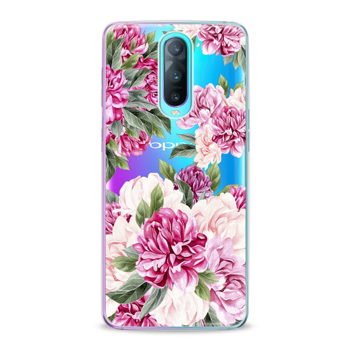 Lex Altern Awesome Peonies Pattern Oppo Case