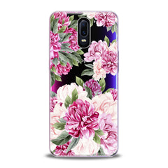 Lex Altern TPU Silicone Oppo Case Awesome Peonies Pattern