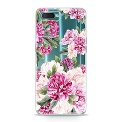 Lex Altern TPU Silicone Oppo Case Awesome Peonies Pattern