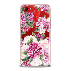 Lex Altern TPU Silicone Oppo Case Awesome Peonies Pattern