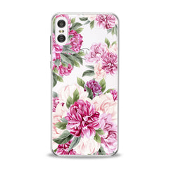 Lex Altern Awesome Peonies Pattern Motorola Case