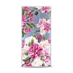 Lex Altern TPU Silicone Sony Xperia Case Awesome Peonies Pattern