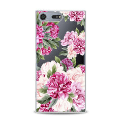 Lex Altern TPU Silicone Sony Xperia Case Awesome Peonies Pattern