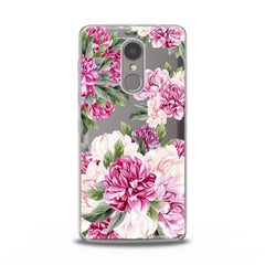 Lex Altern TPU Silicone Lenovo Case Awesome Peonies Pattern