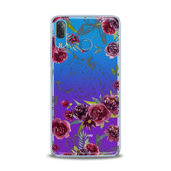 Lex Altern TPU Silicone Lenovo Case Red Flowers Theme