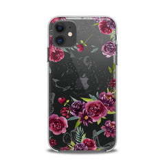 Lex Altern TPU Silicone iPhone Case Red Flowers Theme