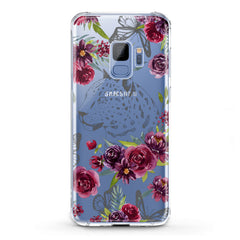 Lex Altern TPU Silicone Samsung Galaxy Case Red Flowers Theme