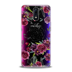 Lex Altern TPU Silicone Oppo Case Red Flowers Theme