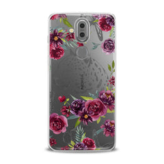 Lex Altern TPU Silicone Phone Case Red Flowers Theme