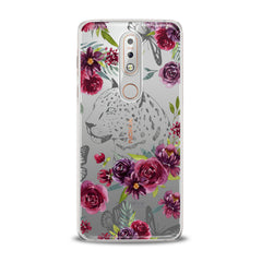 Lex Altern Red Flowers Theme Nokia Case