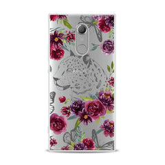 Lex Altern Red Flowers Theme Sony Xperia Case