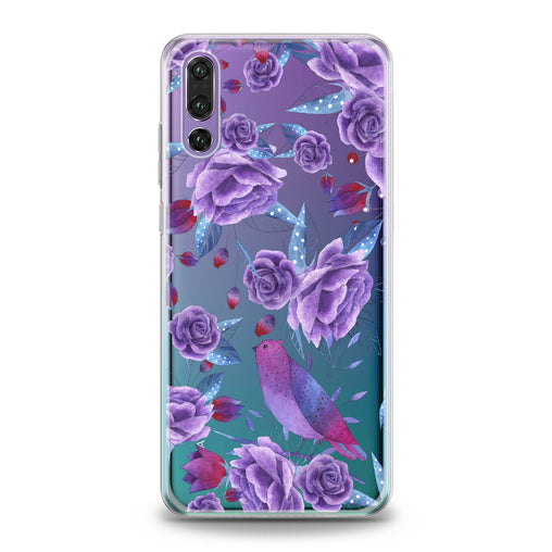 Lex Altern Nice Purple Plants Huawei Honor Case